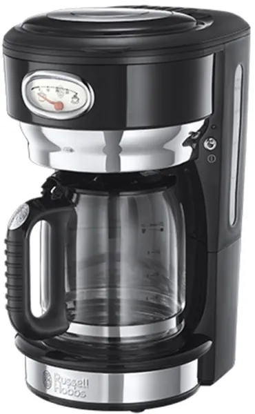 Russell Hobbs Retro Coffee Machine Black